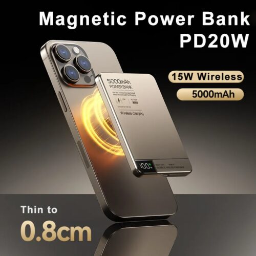 10000mAh Magnetic Power Bank PD20W Magsafing Fast Charging