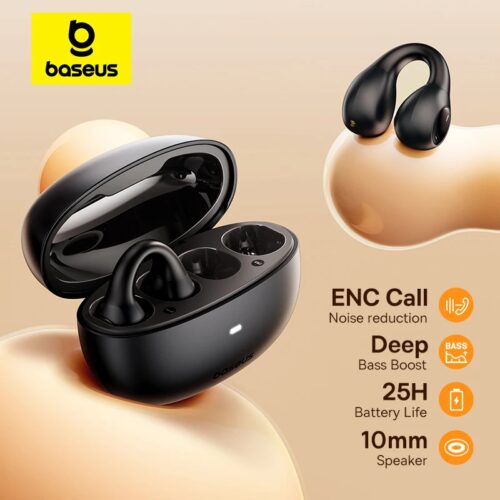 Baseus AirGo AS01 Ear clip Earphones Bluetooth 5.3 Wireless