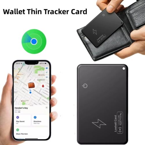 Wireless Charging Tracking Location Wallet Tracker Card Waterproof