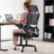 Office Desk Chairs with Wheels, Comfortable Gaming Chair
