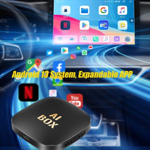Car Ai Box Android 13 Wireless Android Auto & CarPlay Smart Tv Box